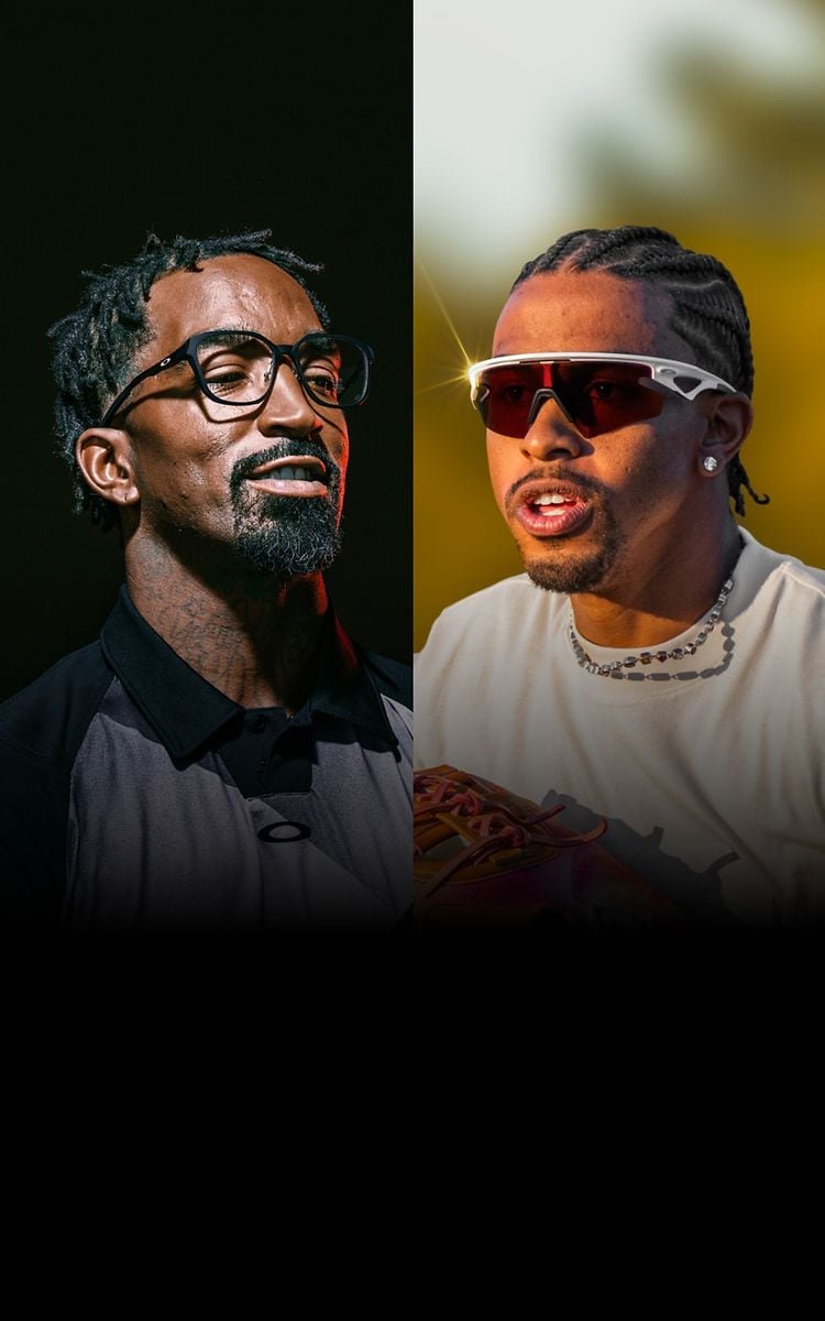 time to meet  your next look J.R. Smith et Francisco Lindor Découvrez les dernières nouveautés de la collection de lunettes Oakley.